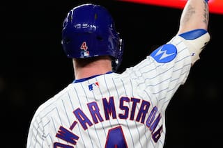 Pete Crow-Armstrong de Cachorros es el primero en batear el ciclo esta temporada en Grandes Ligas