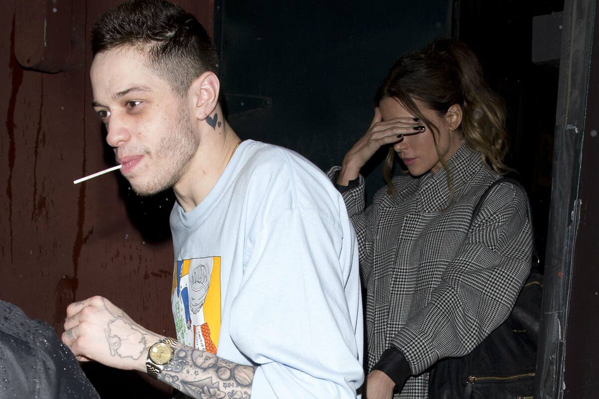 Pete Davidson y Kate Beckinsale