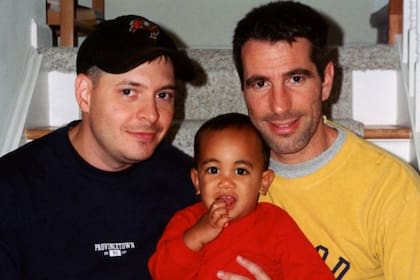 Pete, Kevin y Danny en 2001