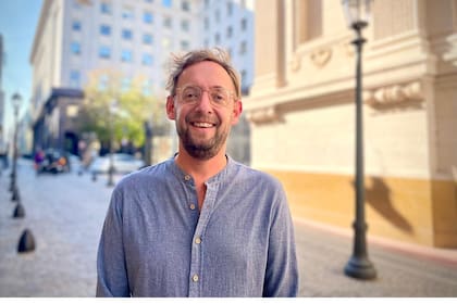 Peter dejó los Países Bajos y hoy no imagina una vida fuera de San Telmo
