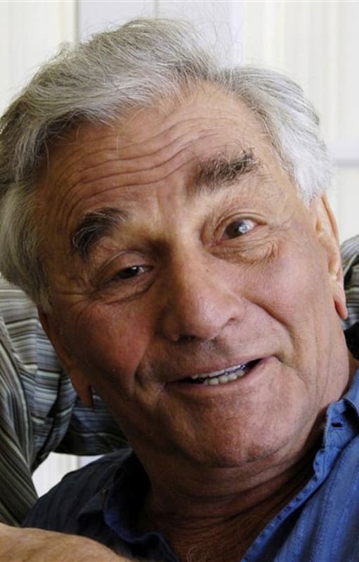 Peter Falk en una de sus últimas imágenes públicas