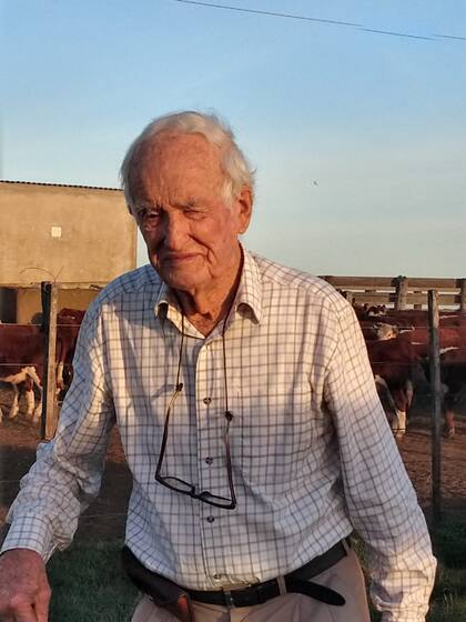 Peter Harrison trabajó en el campo hasta sus últimos días