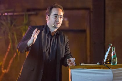 Peter Joseph, el director de la película Zeitgeist.