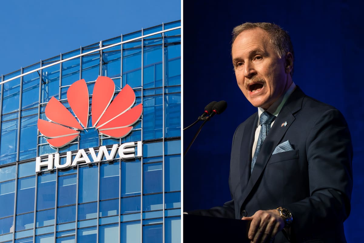 Peter Lamelas aseguró que Huawei espía para el Partido Comunista Chino