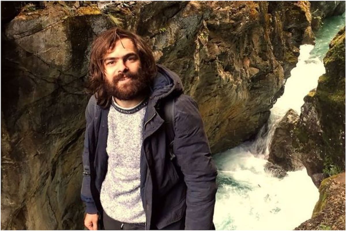 Peter Lanzani de vacaciones