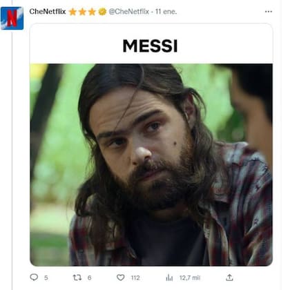 Peter Lanzani fue el elegido por la plataforma para interpretar a Lionel Messi