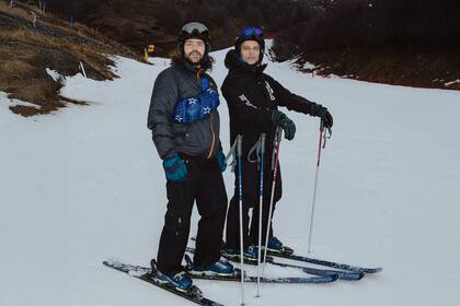 Peter Lanzani y Joaquín Furriel.