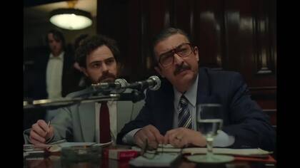 Peter Lanzani y Ricardo Darín en Argentina, 1985, la película que busca hoy un nuevo Goya para el cine nacional