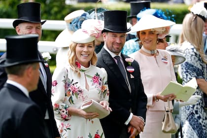 Peter Phillips y Autumn Phillips
