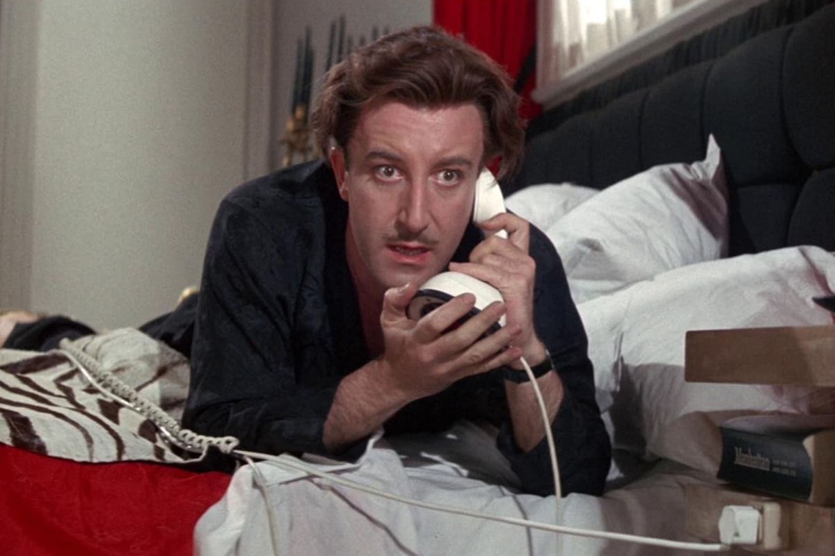 Peter Sellers en El world of Henry Orient
