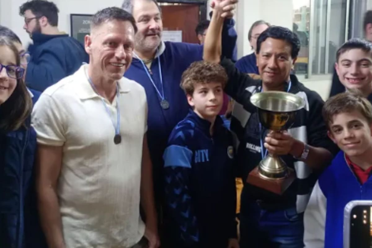 Peter Thiel ingresó al podio en un torneo barrial de Almagro