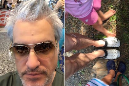 Pettinato, feliz con sus hijos