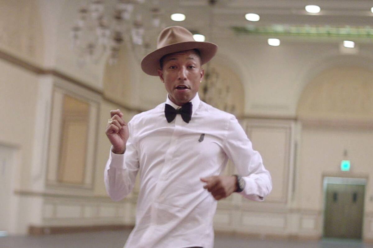 Pharrell fue el artista más escuchado de 2014 con "Happy"