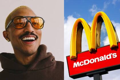 Pharrell Williams confesó haber trabajado en McDonald's y relató sus tres experiencias (Canva)