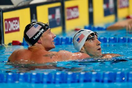 Phelps y Lochte prometen llevar su rivalidad a los Juegos de Río