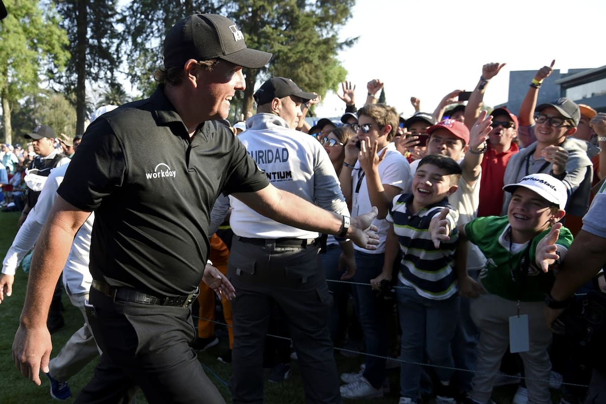 Phil Mickelson, campeón en México