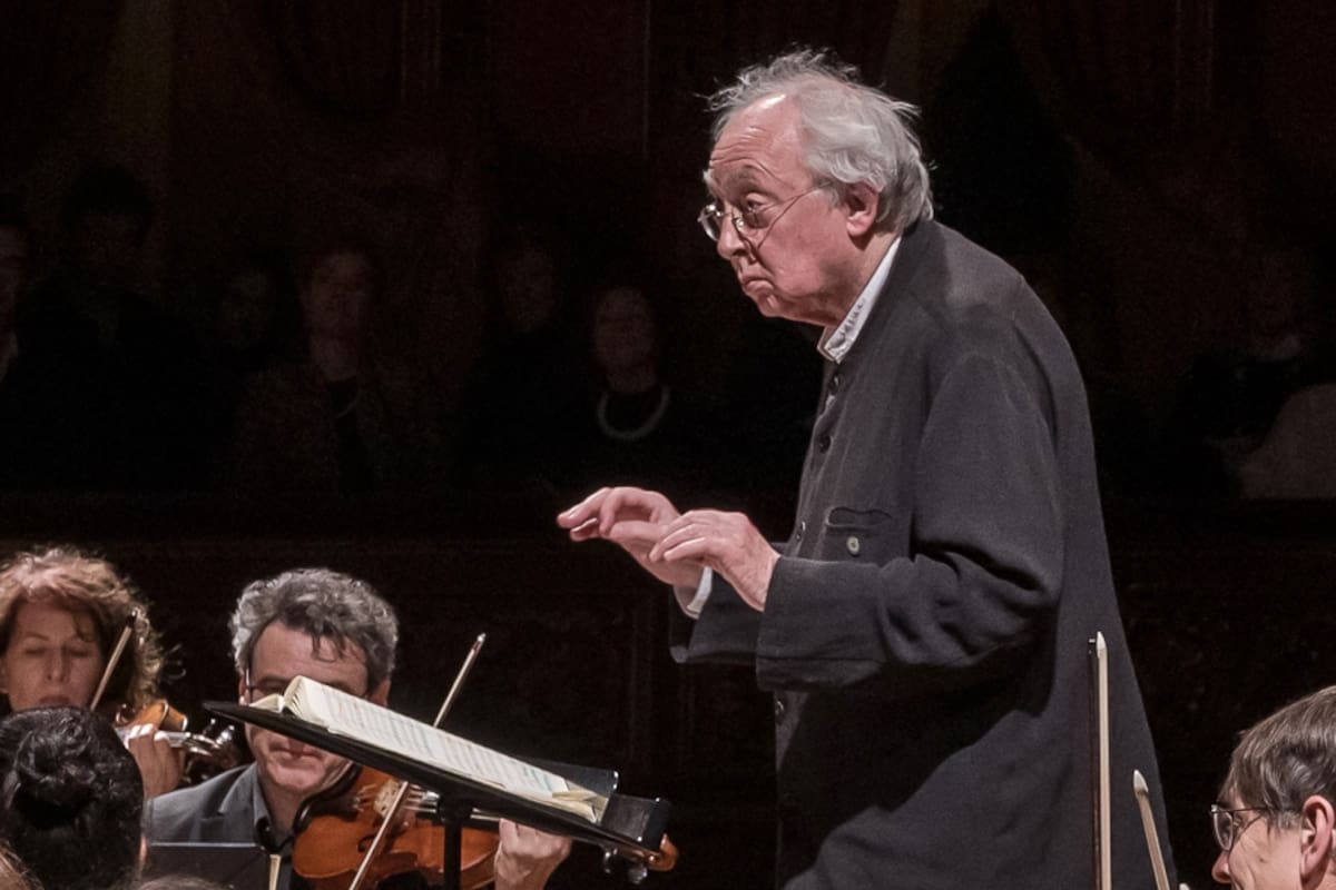 Philippe Herreweghe, al frente de la Orchestre des Champs-Élysées