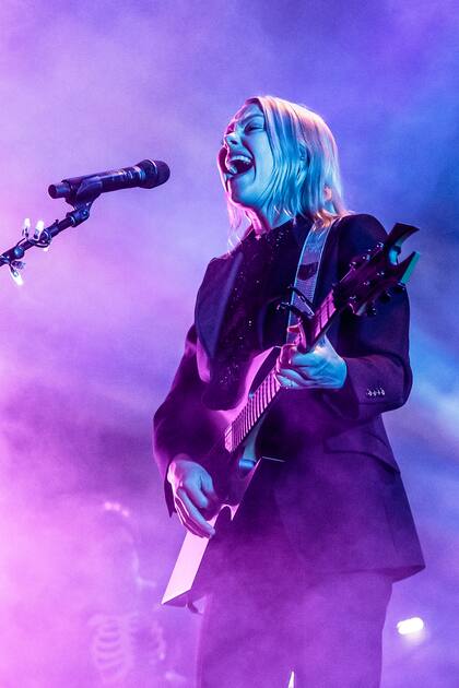 Phoebe Bridgers, en pleno show