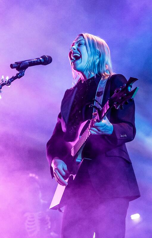 Phoebe Bridgers, en pleno show