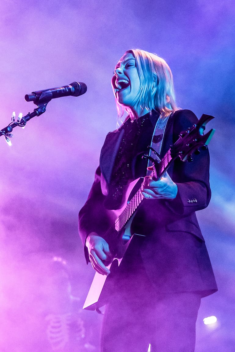 Phoebe Bridgers, en pleno show