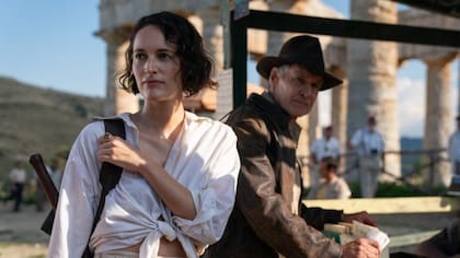 Phoebe Waller-Bridge hace el papel de Helena, la ahijada arqueóloga de Indiana Jones.
Foto: Lucas Film