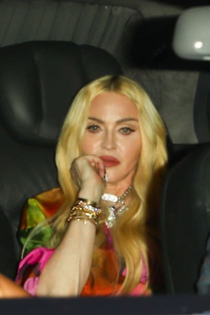 Madonna al llegar a la boda de Britney Spears y Sam Asghari