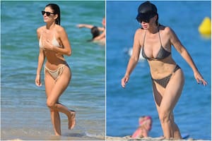Photo © 2022 Best Image/The Grosby Group
Saint-Tropez , August 18 , 2022
Camila Morrone and her mother Lucila Sola - Camila Morrone and her mother Lucila Sola (in a black dress) walk in Saint-Tropez with N.Arnezeder on August 18
Camila Morrone y su madre Lucila Sola (con un vestido negro) pasean en Saint-Tropez con Nora Arnezeder