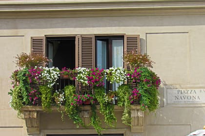 Piazza Navona en primavera