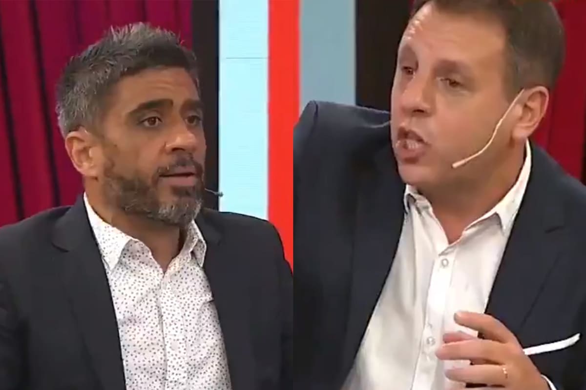 Picante cruce en ESPN F90: "¿Qué te hacés el enojado?"