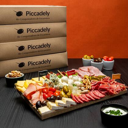 Piccadely ofrece versiones de picadas para todos los gustos y cantidades de comensales