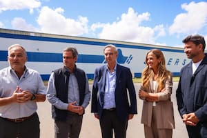 El peronismo llevó a Expoagro una delegación variada que incluyó a Pichetto, Michel y Tolosa Paz