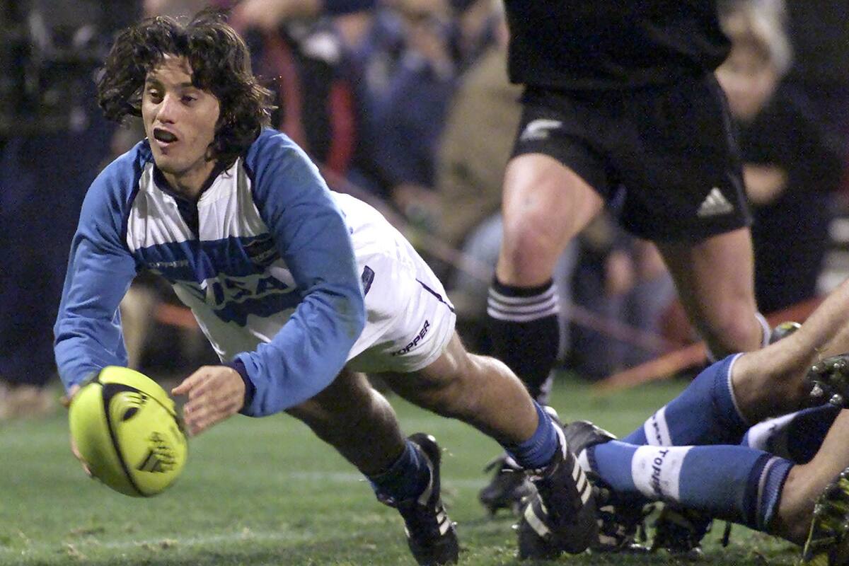 Pichot, el nueve titular en el 2001, cuando los Pumas estuvieron cerca de vencer a los All Blacks