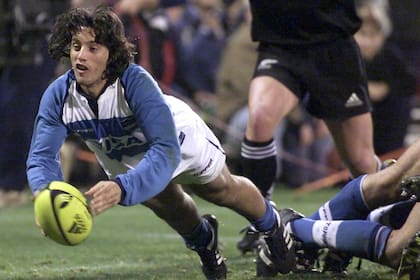 Pichot, el nueve titular en el 2001, cuando los Pumas estuvieron cerca de vencer a los All Blacks