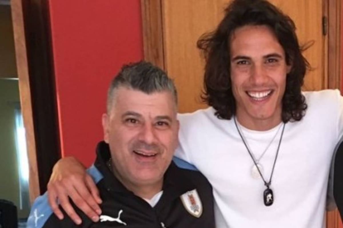 Pichu Straneo es amigo de Edison Cavani el futbolista uruguayo que fue anunciado como la nueva incorporación de Boca Juniors