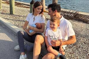 Pico Mónaco y Diana Arnopoulos anunciaron el nacimiento de su segundo hijo