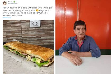 Pidió que fueran a comprarle a un abuelo y la publicación se hizo viral en cuestión de horas