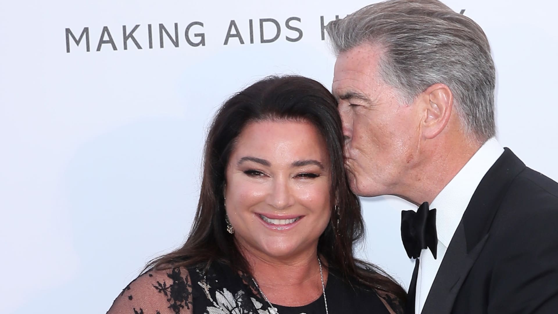 Pierce Brosnan y su amada mujer