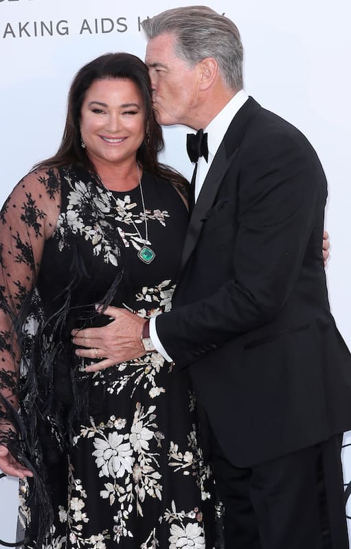 Pierce Brosnan y su amada mujer