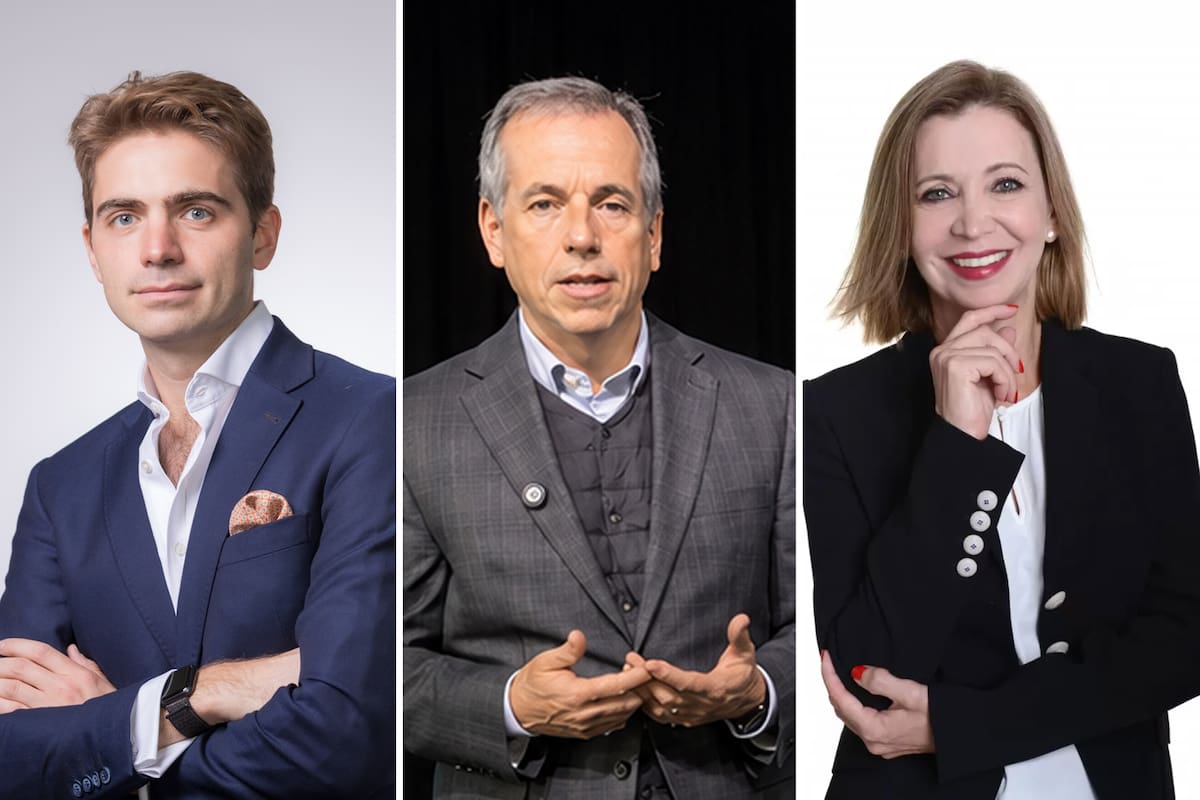 Pierpaolo Barbieri (fundador y CEO de Uala), Gustavo Salinas (presidente de Toyota) y Constanza Bertorello (CEO de Pernod Ricard para Cono Sur)