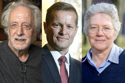 Pierre Agostini, Ferenc Krausz y Anne L'Huillier, los tres científicos ganaron el Premio Nobel de Física