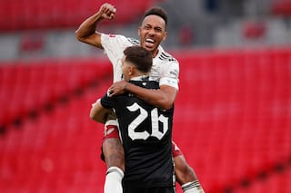 Arsenal, campeón: le ganó a Liverpool con Aubameyang y las atajadas de Martínez