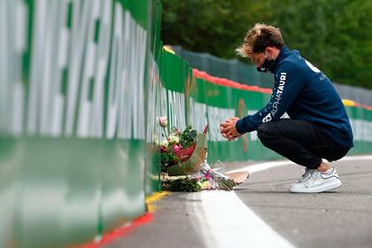 Pierre Gasly le rinde un sentido homenaje a Anthoine Hubert, compañero y amigo de aventuras que murió en un espectacular accidente en Spa-Francorchamps en 2019