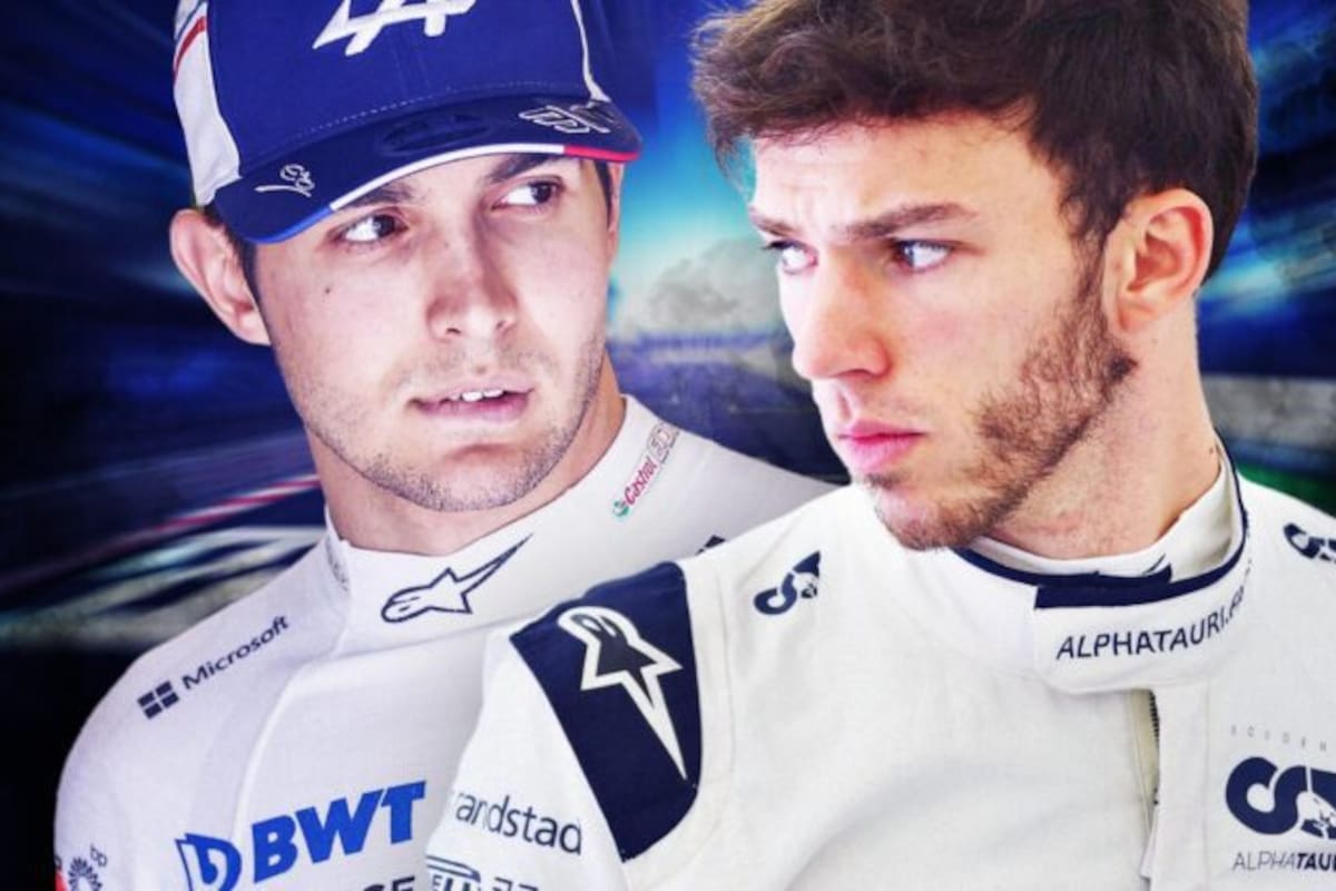 Pierre Gasly y Esteban Ocon tuvieron que limar asperezas