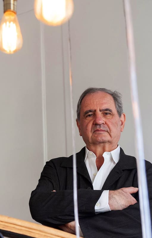 Pierre Rosanvallon durante su visita a Buenos Aires, el año pasado