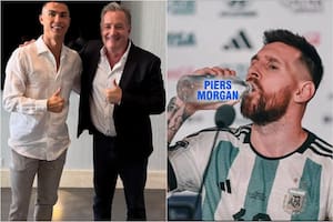 Un periodista inglés amigo de Cristiano Ronaldo preguntó si Messi estaba jugando y terminó furioso por la remontada