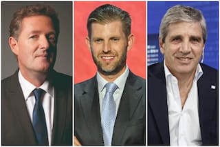 Cruces en redes entre un periodista británico, el hijo de Trump y Luis Caputo por Malvinas