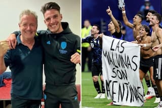 Piers Morgan volvió a atacar a la selección argentina: “No es mi culpa que hayan perdido la Guerra de las Malvinas”