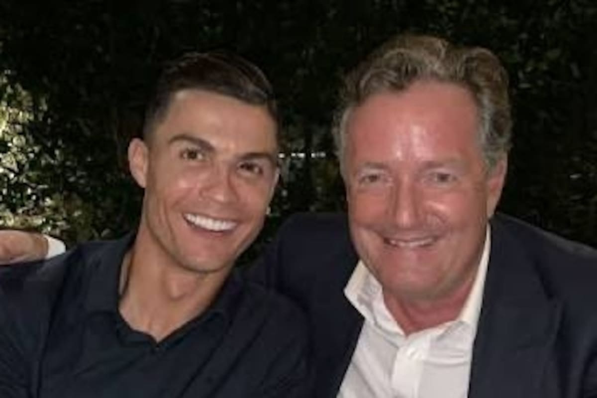 Piers Morgan y Cristiano Ronaldo; el periodista británico criticó a los jugadores argentinos