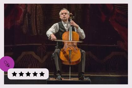 Pieter Wispelwey en el escenario del Colón