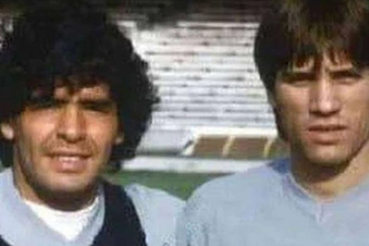 Pietro Puzone, que hoy tiene 63 años y vive en la calle, fue compañero y amigo de Diego Maradona en Nápoli
